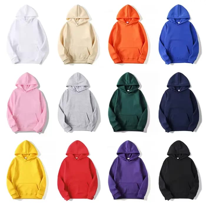 Pull uni polaire sweats à capuche unisexe en gros sweat