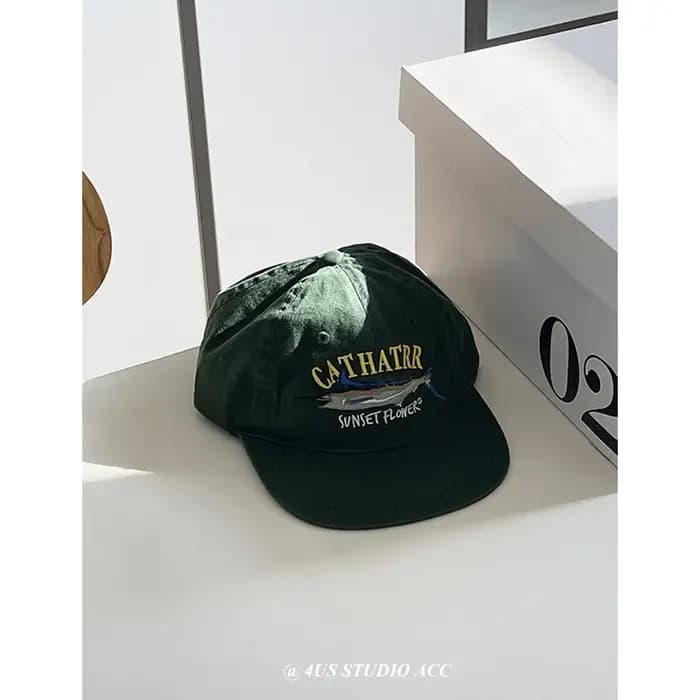 Casquette à bords plats de marque Tide pour femmes