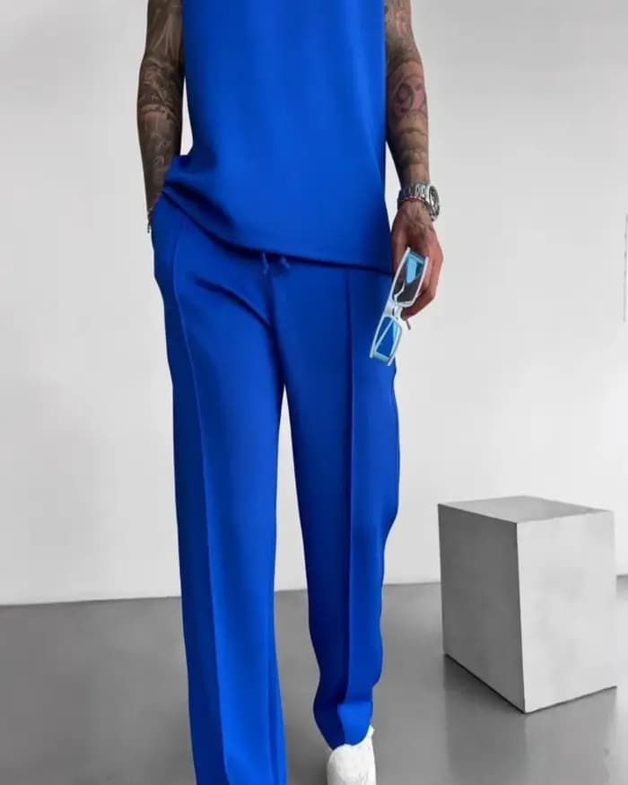 Combinaison de sport sans manches pour hommes