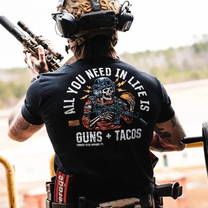 T-shirt pour homme « All You Need in Life Is Tacos »