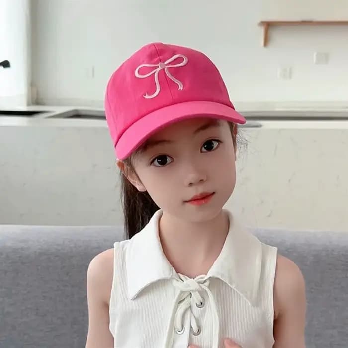 Noeud papillon Casquette de baseball Protection UV Conception de queue vide Chapeau de soleil pour