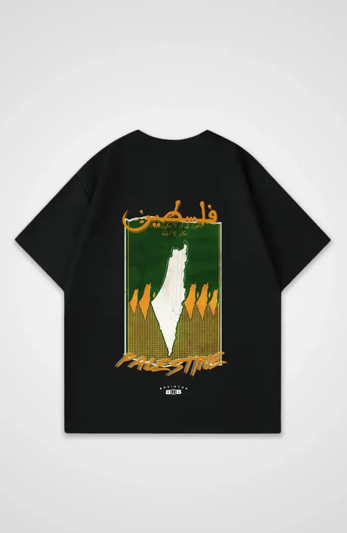 Palestine T-shirt surdimensionné hommes T-shirts graphiques hauts homme vêtements coton