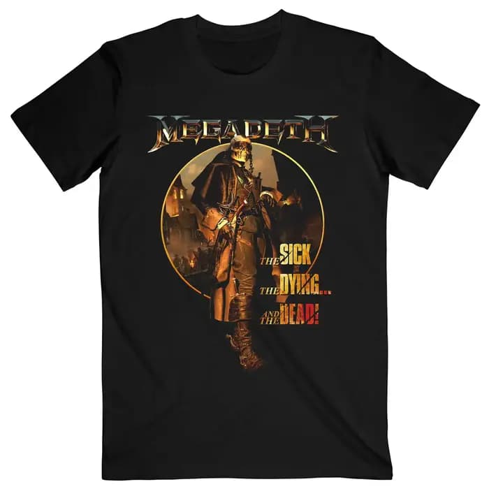 T-Shirt du groupe Megadeth
