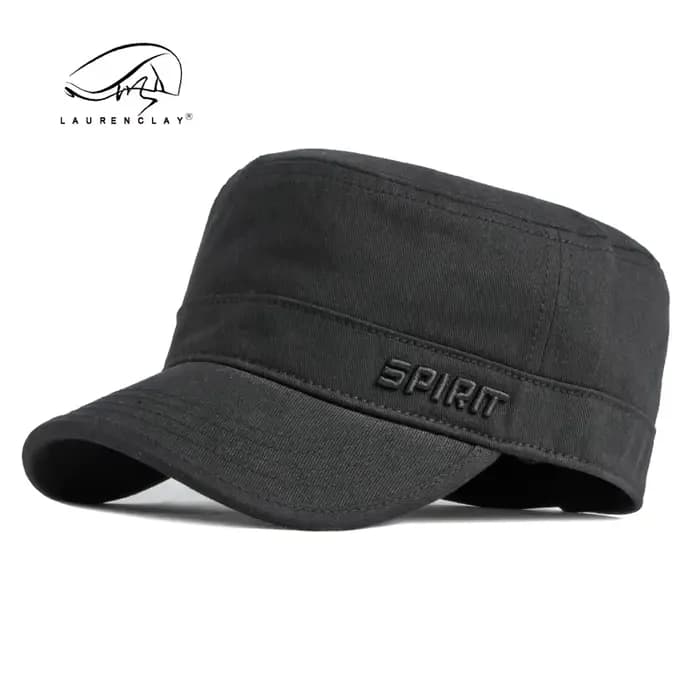 Chapeau plat en coton pour hommes et femmes, casquette de cadet vintage au design unique pour le sty