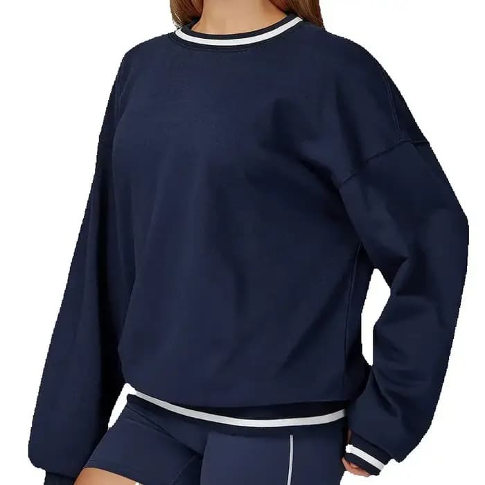 Sweat à capuche à manches longues pour femmes