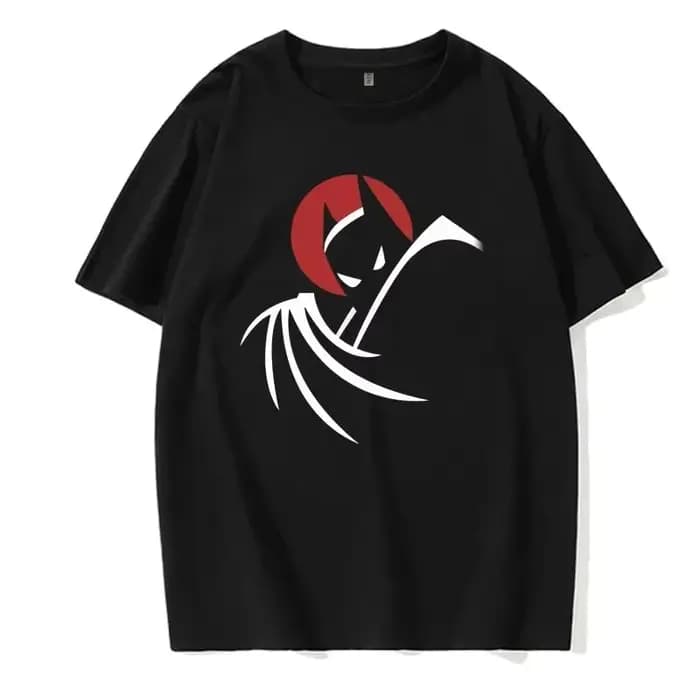 T-shirt unisexe décontracté en coton à col rond pour homme et femme