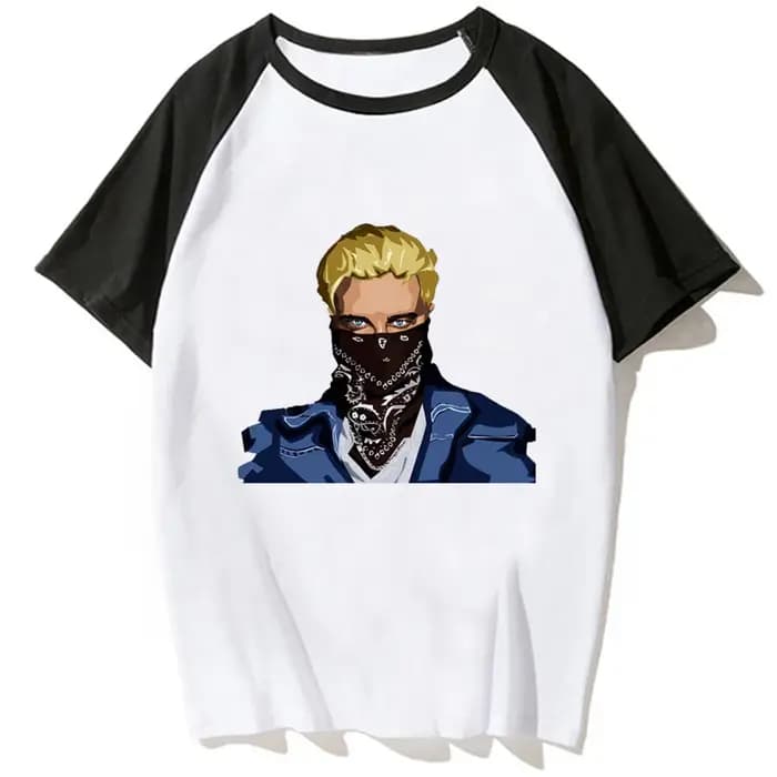 Egor Kreed t-shirt femmes streetwear été anime t-shirt femme streetwear années 2000 vêtements