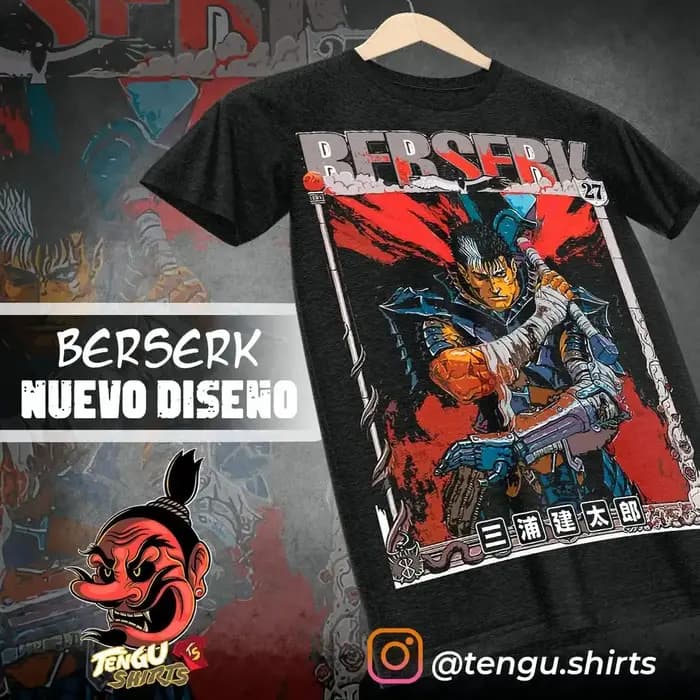 Berserk Anime T-shirt hommes femmes surdimensionné Y2k coton ample à manches courtes rue Harajuku ha