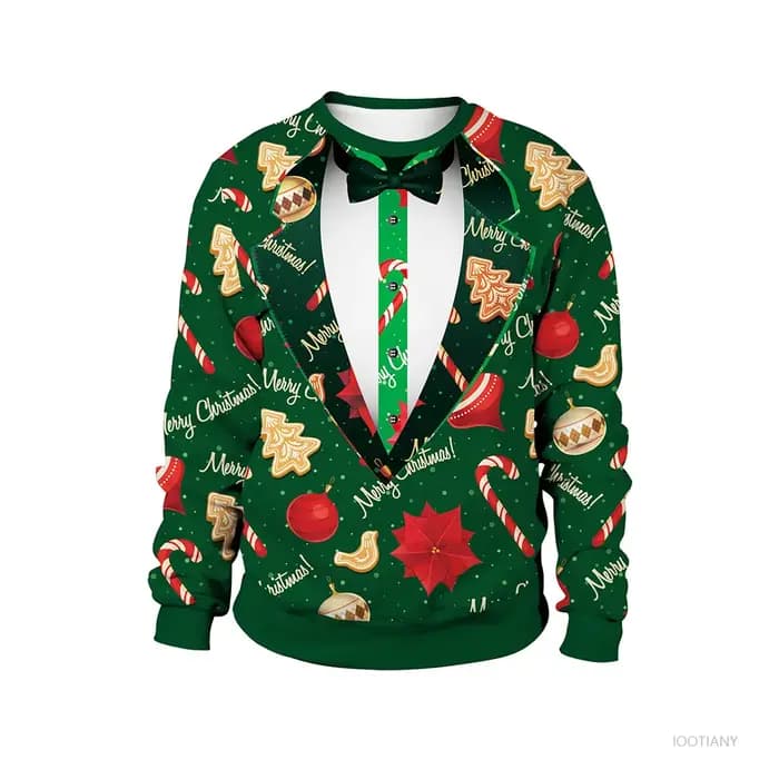 2025 sweat à capuche arbre de noël hommes/femmes haute qualité impression 3D sweats à capuche décont