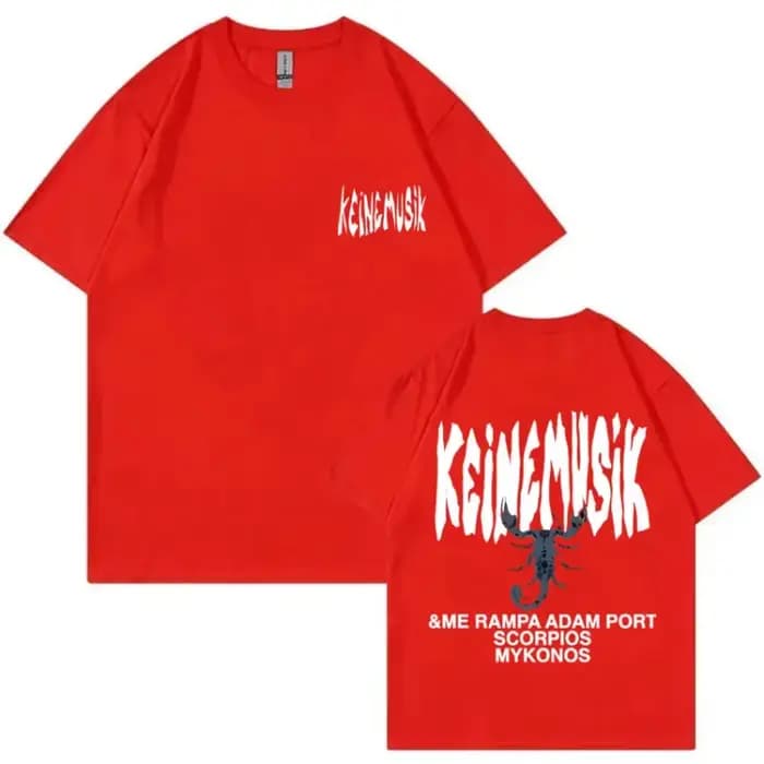 Été Keinemusik X Pacha graphique t-shirt hommes femmes Hip Hop mode Vintage T-shirts