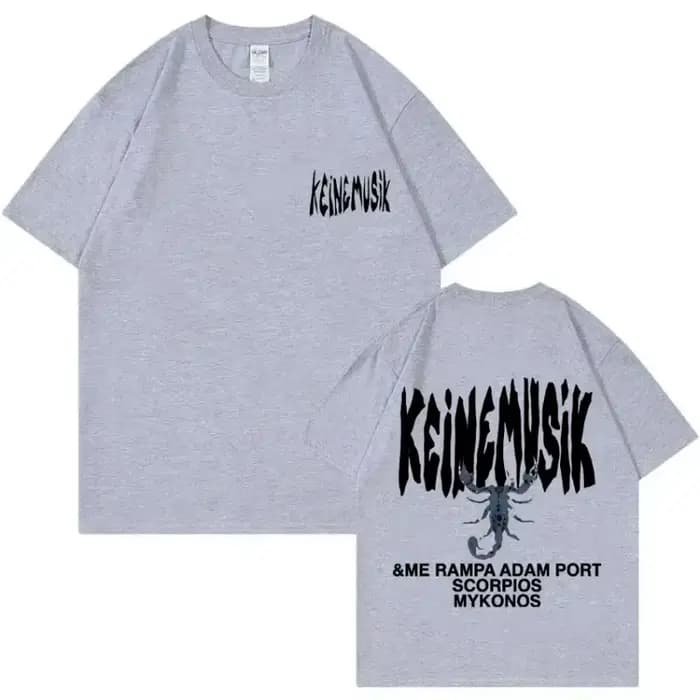 Été Keinemusik X Pacha graphique t-shirt hommes femmes Hip Hop mode Vintage T-shirts
