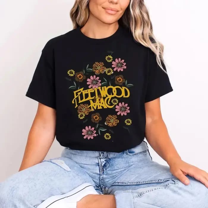 T-shirt graphique Fleetwood Mac