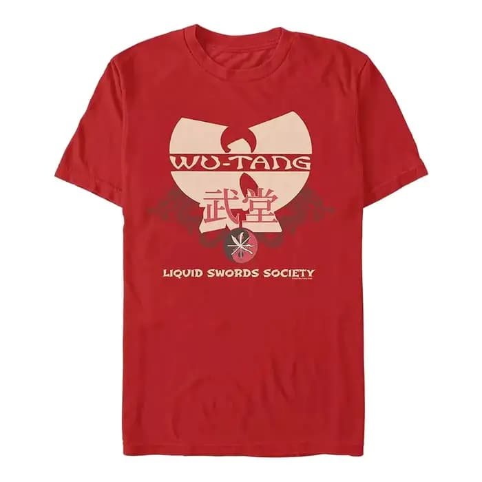 T-shirt à manches courtes Wu-Tang Clan Hip Hop Group