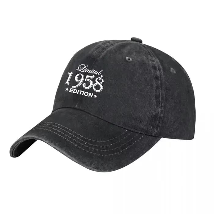 Casquette de baseball vintage édition limitée 1958