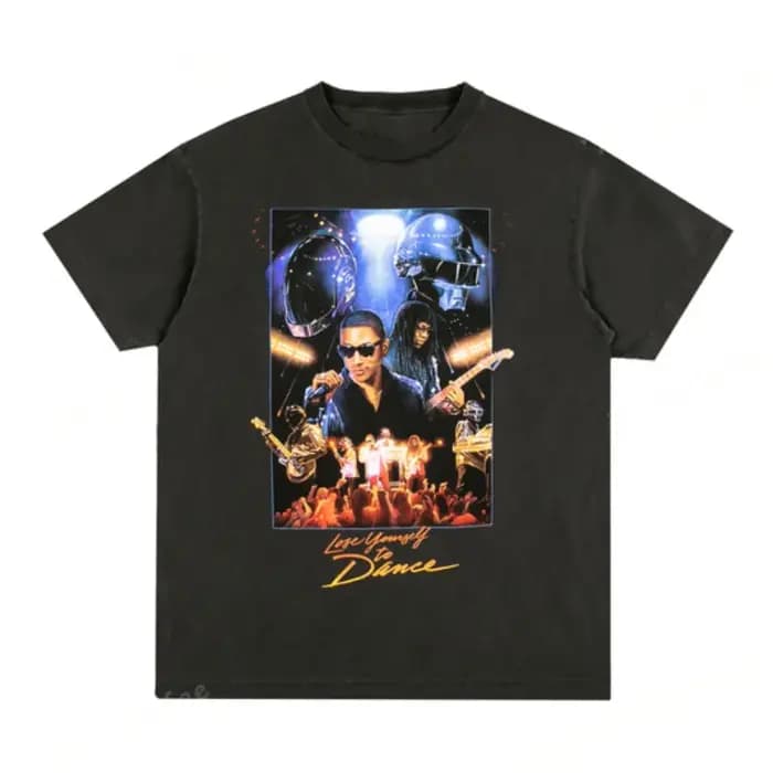 T-shirt d'été Daft Punk pour hommes