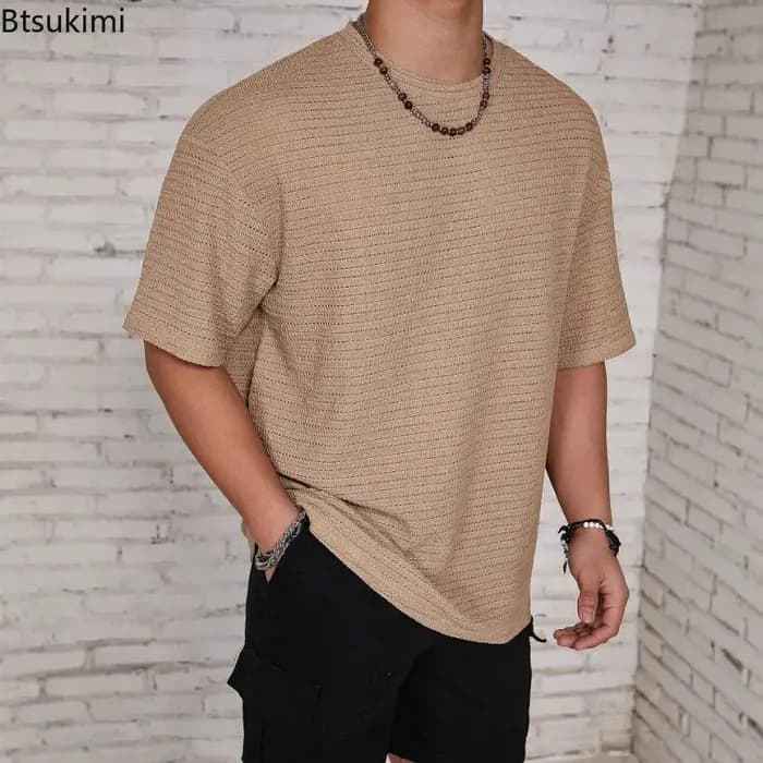 T-shirts pour hommes à manches courtes