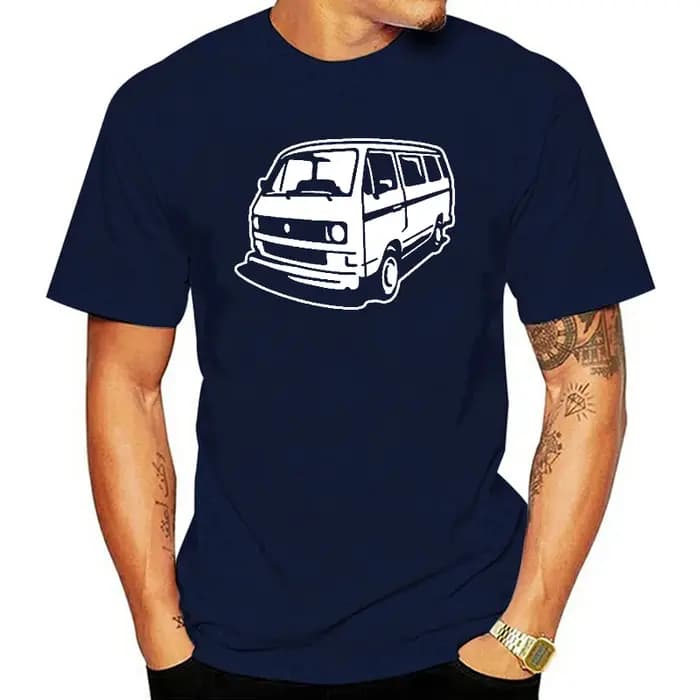 T-Shirt unisexe pour hommes et femmes, Bus T3, haut