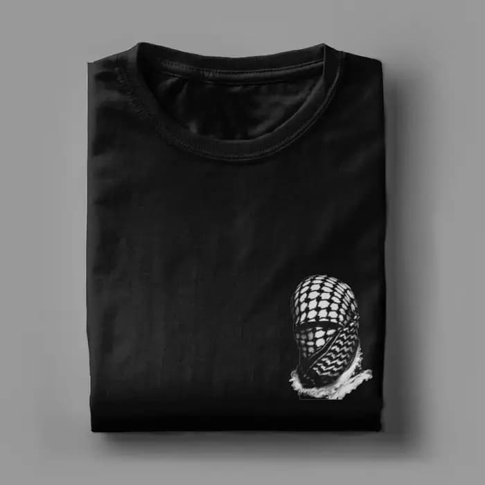 Arabe Kufiya Keffiyeh Folk T-Shirts hommes femmes drôle 100% coton t-shirt col rond manches courtes
