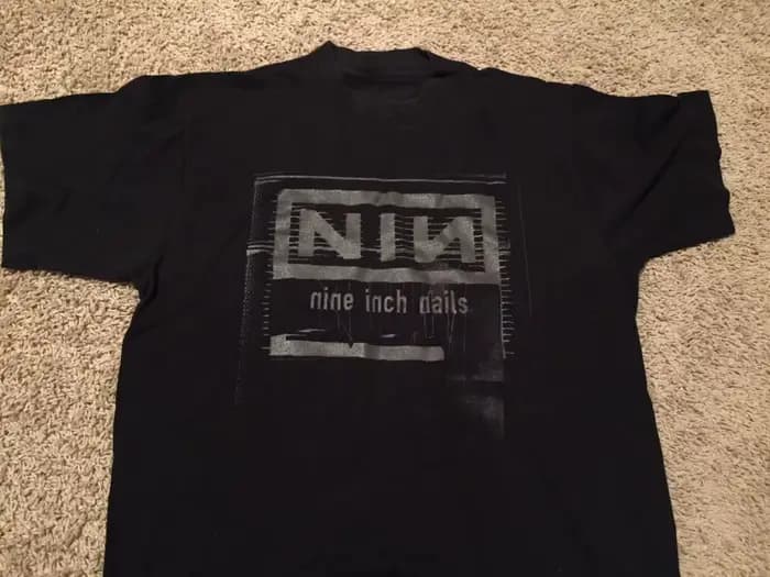 Nine Inch Nails NIN 2005 Tour T-Shirt en coton avec motif graphique pour hommes et femmes, Streetwea