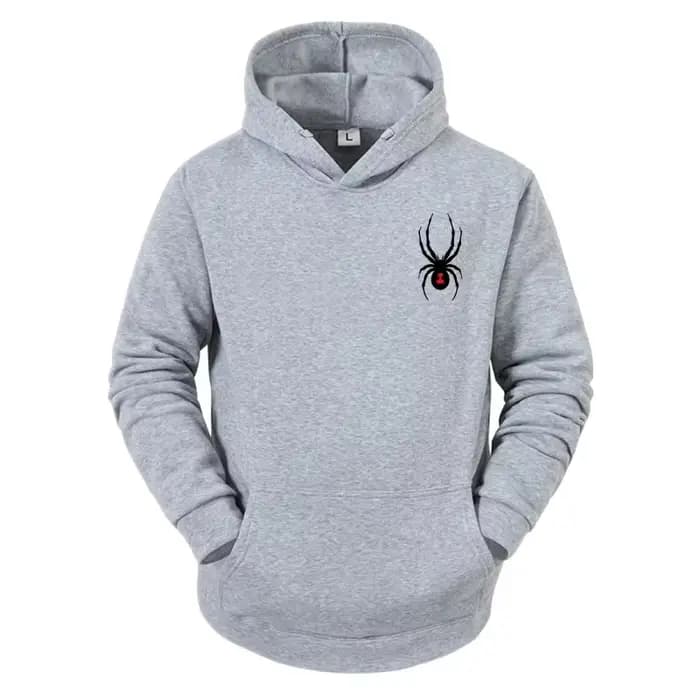 Nouveau sweat à capuche imprimé araignée automne/hiver pour homme