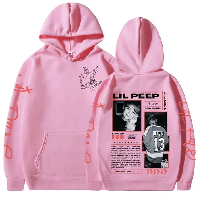 Rappeur Lil Peep Crybaby Hellboy sweats à capuche mode Hip Hop rétro