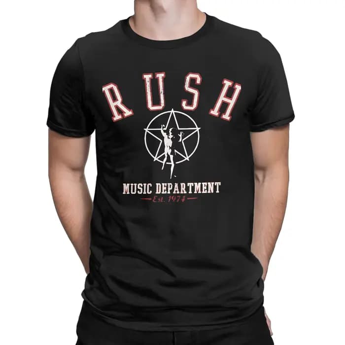 T-Shirt Rush Band pour hommes