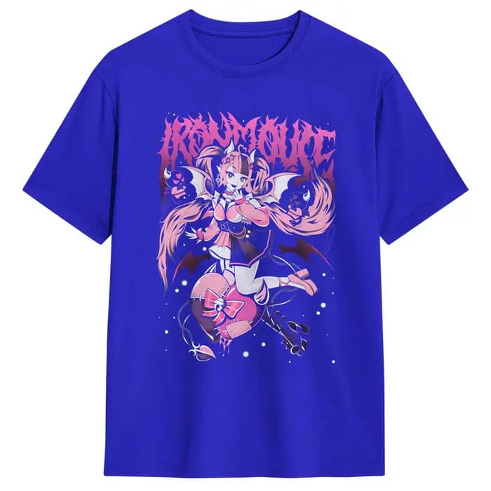 Ironmouse – t-shirt tendance à imprimé Anime pour hommes