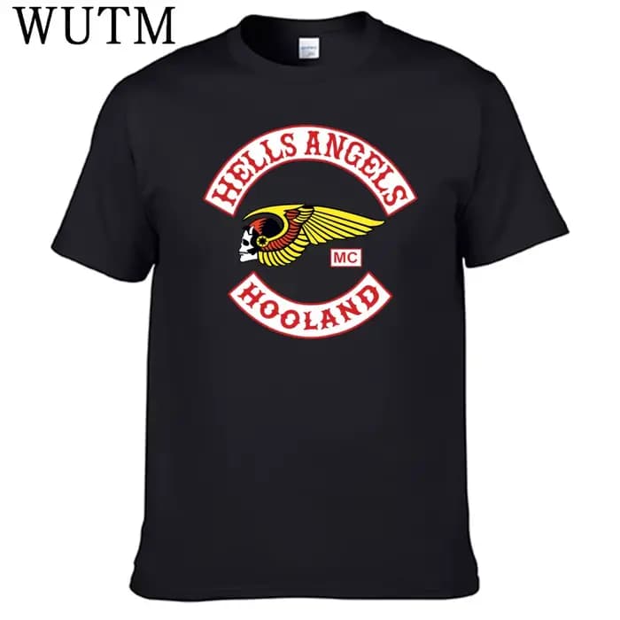 T-shirt pour hommes, 100% coton, Hell Angels Holland