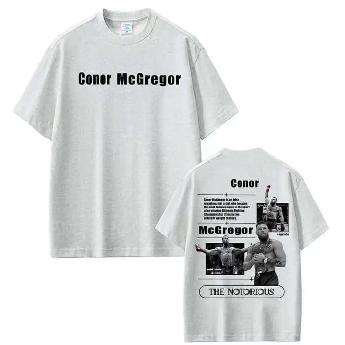 T-shirt pour hommes The Notorious Conor McGregor
