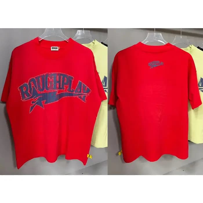 T-shirt sans manches à col rond imprimé lettres