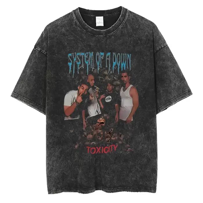 T-shirt System of A Down Toxicity pour hommes