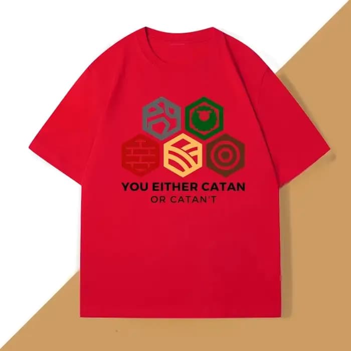 T-shirt à manches courtes en coton pur à motif de dessin animé pour hommes et femmes