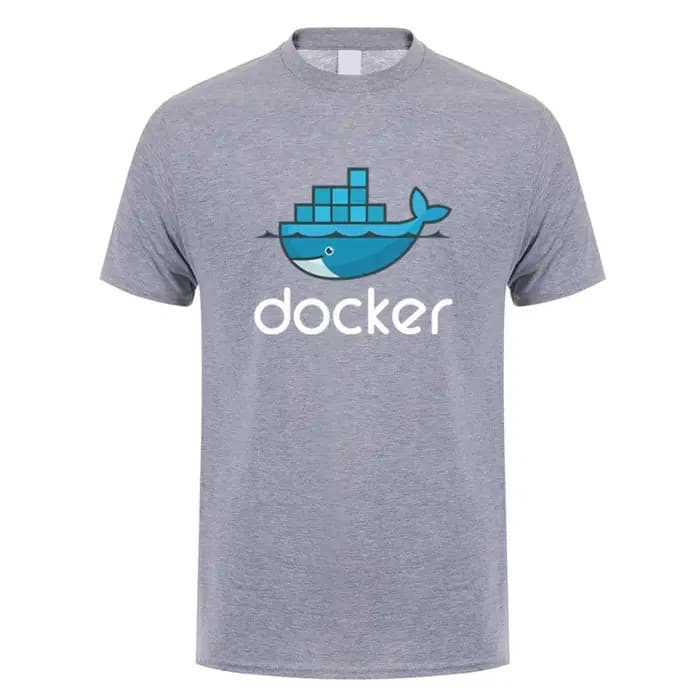 Docker-T-shirt manches courtes pour homme