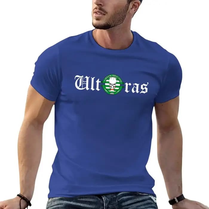 T-shirt graphique Green Brigade pour homme, essentiel