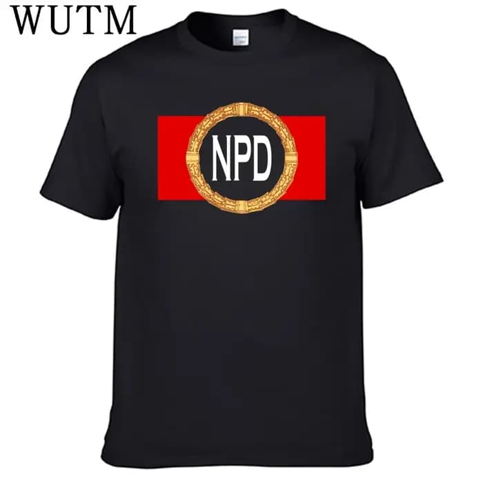 Die Nationaldemokratische Partei Deutschlands t-shirt 100% coton chemise NPD