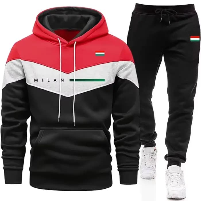 Ensemble de sweats à capuche et pantalons de jogging pour hommes
