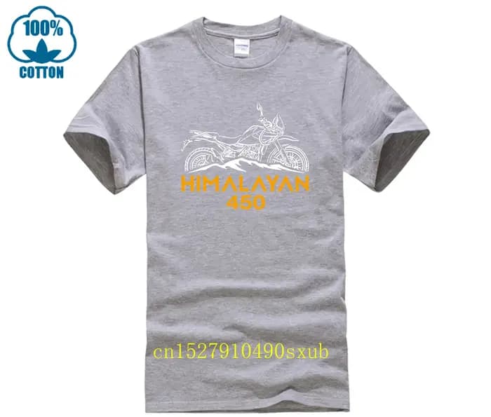 Nouveaux hommes Royal T-shirt décontracté Enfield himalayen 450 pour les motocyclistes