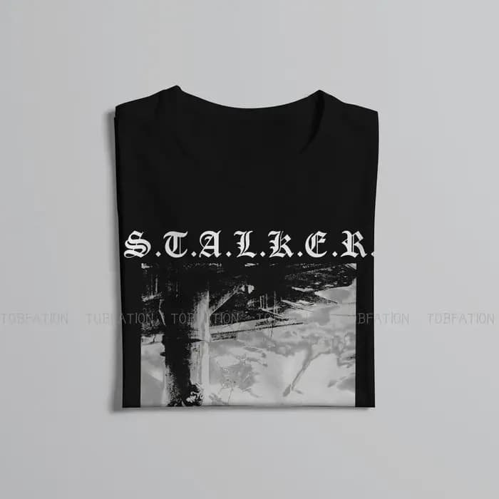 T-shirt spécial noir Stalker jeu confortable nouveau Design cadeau vêtements