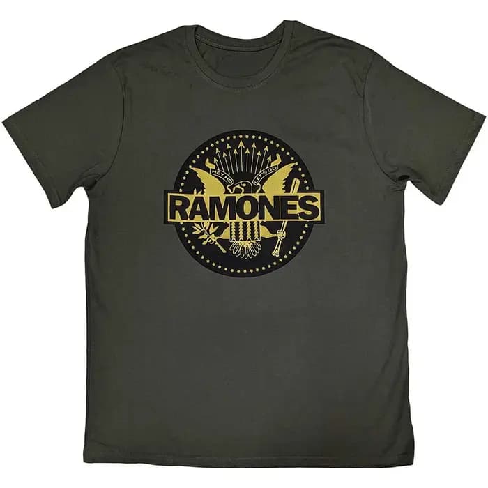 T-Shirt blanc classique du groupe Ramones