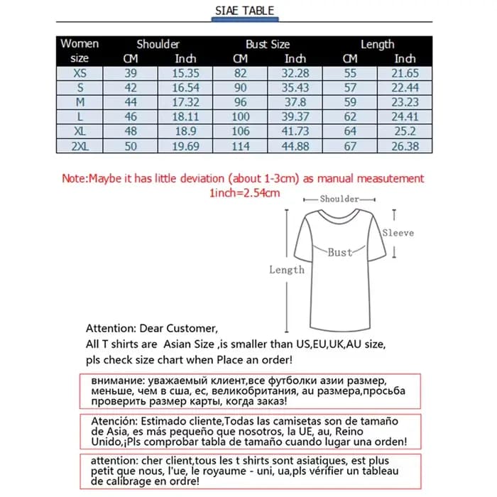 T-shirt tendance et créatif pour femmes