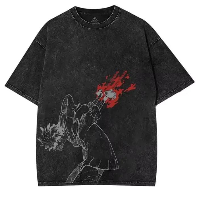 Koumura Sakonji graphique T-shirt Gachiakuta Anime Harajuku lavé
