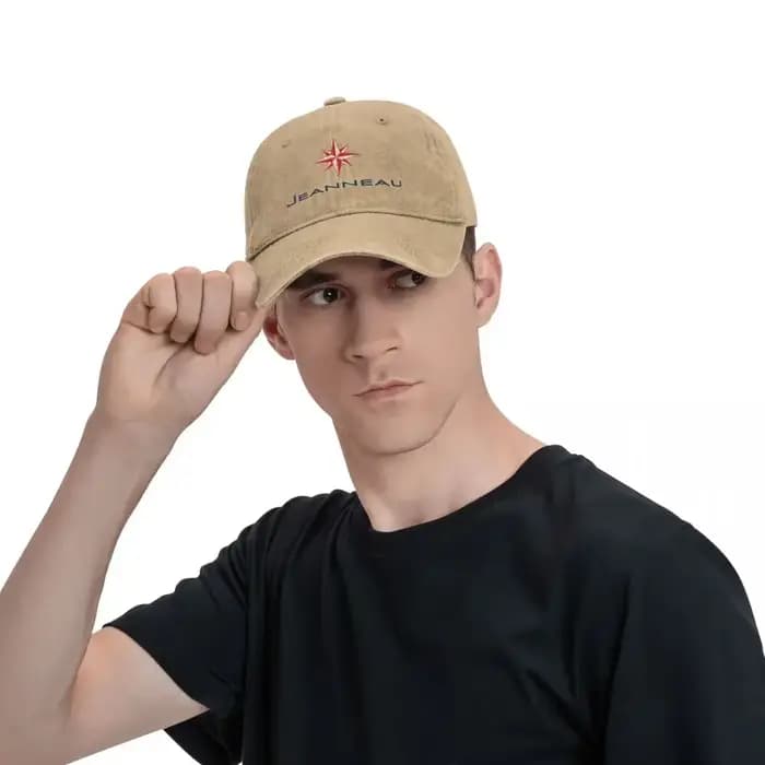 Casquette de baseball délavée avec logo Sunshine pour hommes