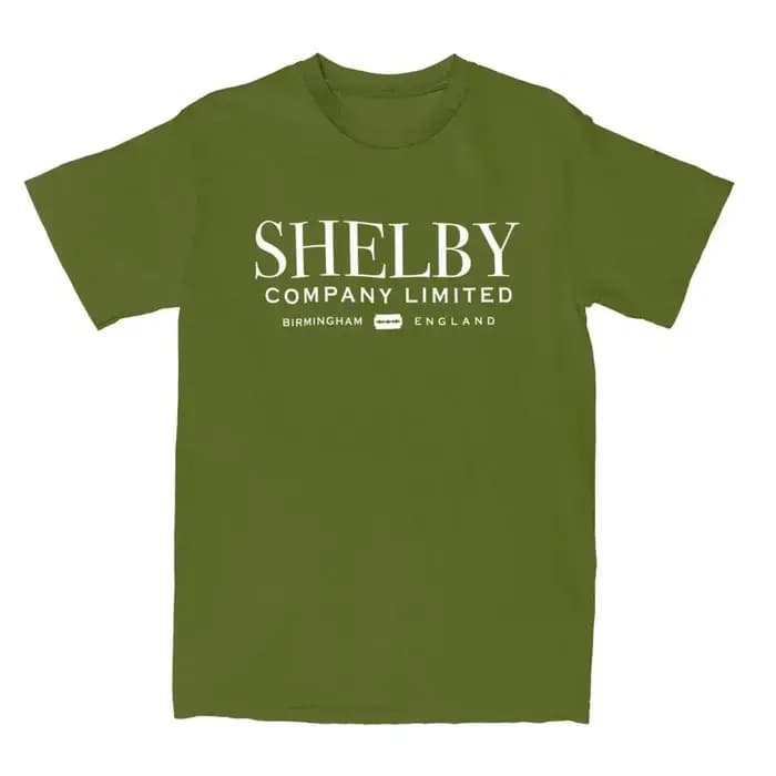 Hommes t-shirt Shelby frères nouveauté col rond manches courtes T-Shirts