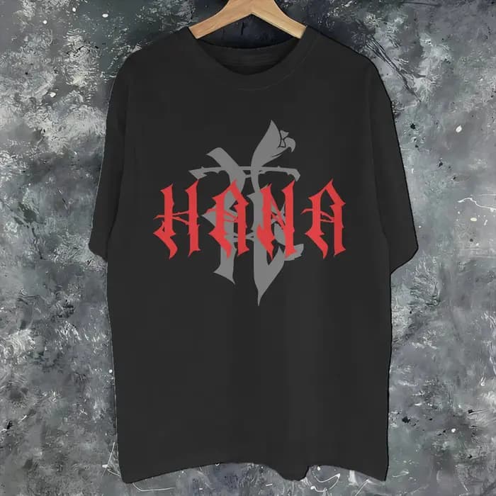 T-shirt hana all in japan band pour hommes et femmes