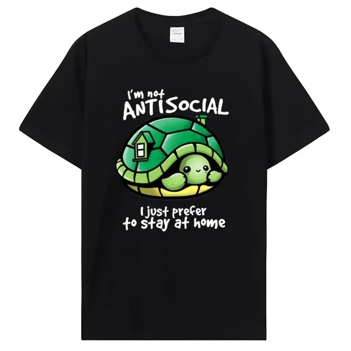 T-shirt manches courtes pour hommes, Streetwear, drôle, tortue verte, sauver l'océan, graphique, cad