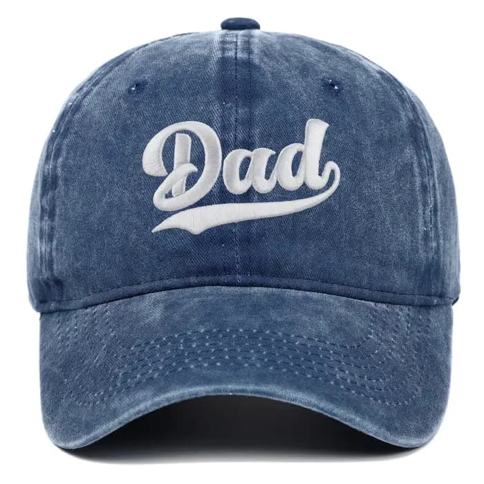 1 casquette de baseball tendance avec broderie DAD MOM