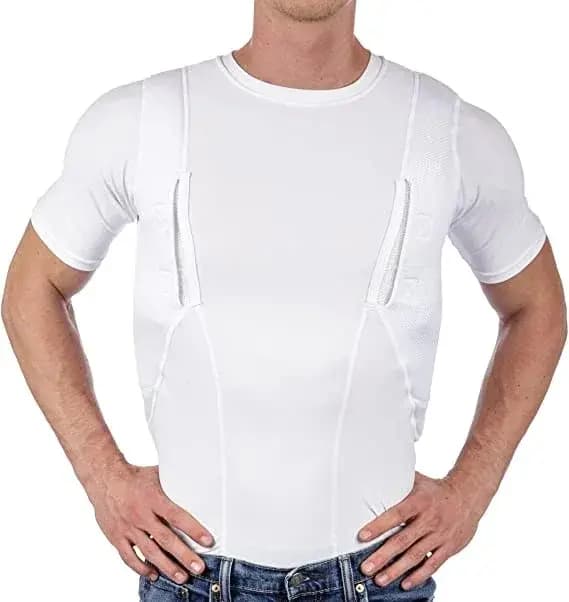 T-shirt à manches courtes pour homme, col rond, séchage rapide, pêche, course à pied, randonnée, Cam