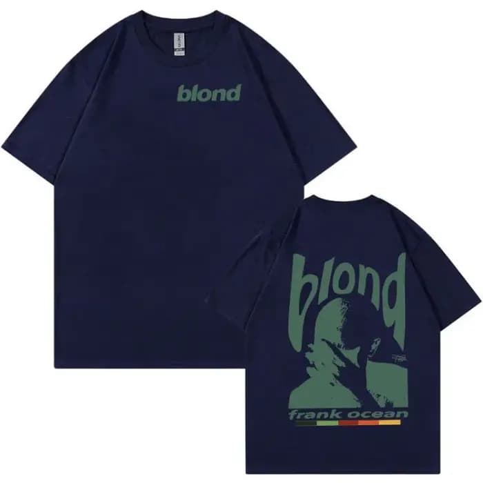 Rappeur Frank rétro graphique T-shirt hommes femmes Hip Hop océan Album vêtements T-Shirts Y2k unisexe blond mode