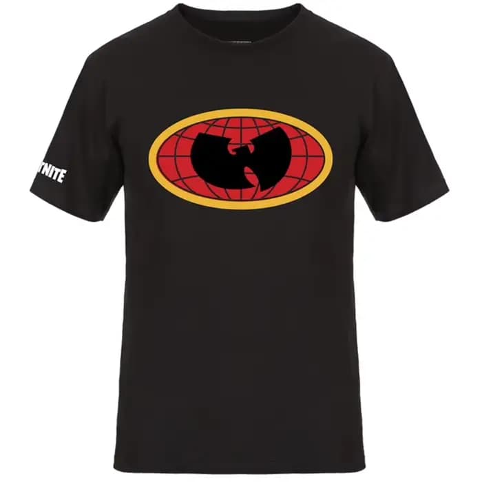T-Shirt classique jaune du groupe de rap légendaire Wu Tang Band