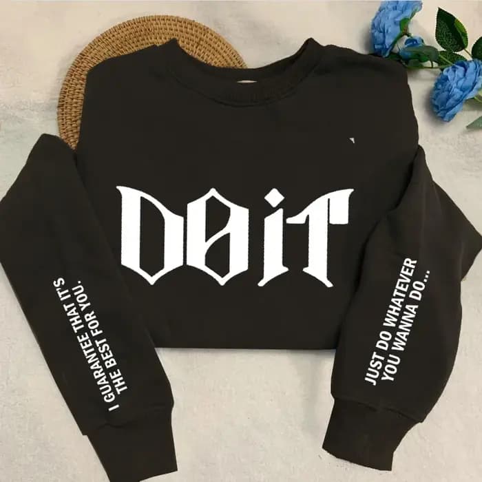 Do It col rond sweat femmes hommes rose Kpop Fan Merch SKZ sweats pull à manches longues sweats à ca